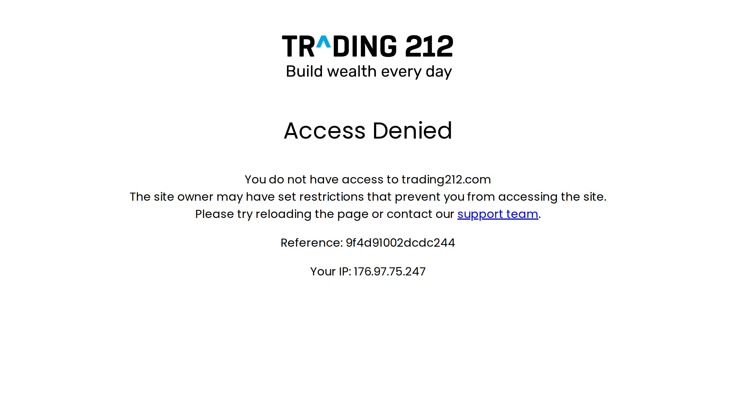 Piattaforma Trading 212